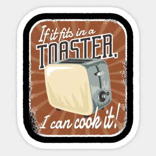 If It Fits In A Toaster Sticker